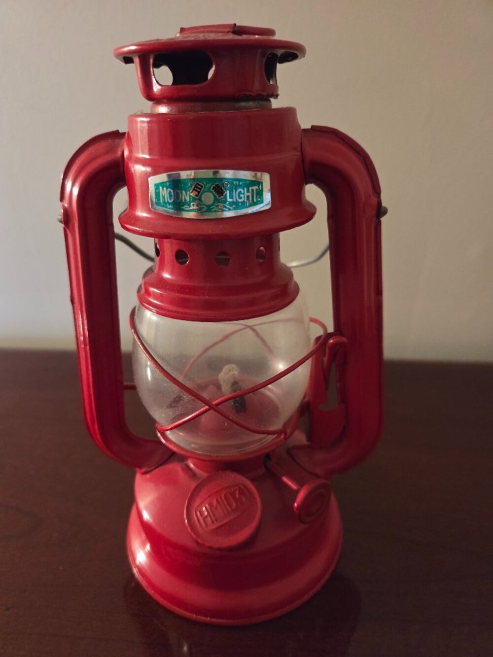 Moon Light Red Kerosene Lantern